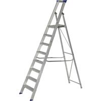 Werner Mastertrade Platform Stepladder 8 Tread Plastic