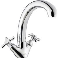 Ebb and Flo Ebb + Flo Tayport Mono Mixer Kitchen Tap in Chrome Brass