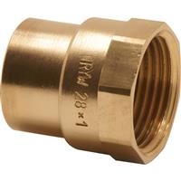 Endex End Feed Female Coupler 15mm x 1/2" in Gold