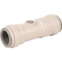 JG Speedfit Isolating Valve 22mm in Grey Plastic