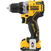 DeWalt DCD701D2-GB 12V XR Brushless Compact Drill Driver 2 x 2.0Ah in Yellow