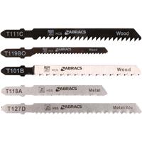 Abracs Bayonet Jigsaw Blade Set (10 Piece)