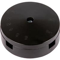 Axiom Junction Box 20A 6 Terminal in Black Urea