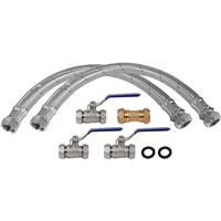 Calmag Water Softener Installation Kit SS 22mm in Stainless Steel