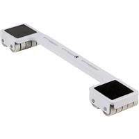 MOVE IT Steel Appliance Roller Set (2 Pack) in White