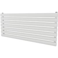 Ximax Bristol Single Horizontal Designer Radiator 410 x 1000mm 1543Btu in White Steel