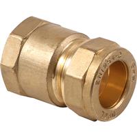 Made4Trade Compression Coupler Female 15mm x 1/2" in Gold