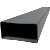 Airvent 100 Flat Channel 100 x 54 x 1000mm in Grey Plastic