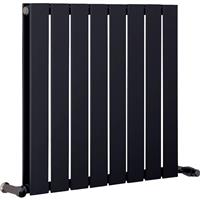 Ximax Oxford Duo Designer Radiator 600 x 595mm 2048Btu in Anthracite Steel