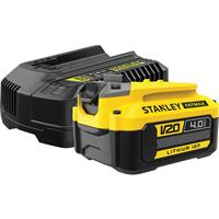 Stanley FatMax V20 18V Battery & Charger Starter Kit 1 x 4.0Ah