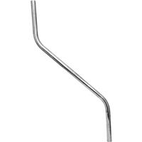 TV Aerial & Satellite Dish Pole Alloy Cranked 3ft x1" Aluminium