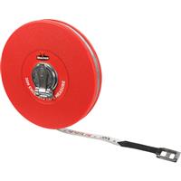 Minotaur Enclosed Tape Measure 30m in Red Plastic