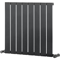 Ximax Oxford Single Designer Radiator 600 x 595mm 1410Btu in Anthracite Steel