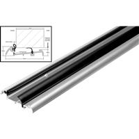 Stormguard Slimline Rain & Draught Excluder Threshold in Aluminium