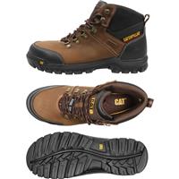 CAT Men's erpillar Framework Safety Boots in Brown