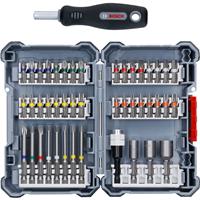 Bosch Screwdriver Bit Set + Handle Mixed (44 Piece) Steel