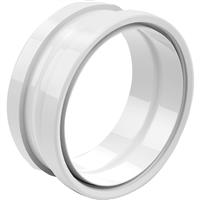 Verplas 125mm Self-Seal Coupler Pipe to Fitting in White