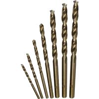 Toolpak Cobalt Drill Bit Set (7 Piece) Steel