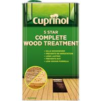 Cuprinol 5 Star Complete Wood Treatment 5L in Clear