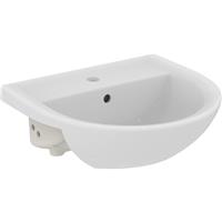 Armitage Shanks Sandringham 21 Semi-Recessed Basin 50cm 1 Tap Hole in White Ceramic