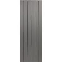 Towelrads Ascot Double Panel Designer Radiator 1800 x 612mm 1534Btu in Anthracite Aluminium