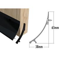 Stormguard Rain Deflector 63mm in Black