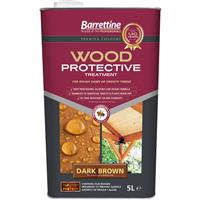 Barrettine Wood Protective Treatment 5L Dark in Brown
