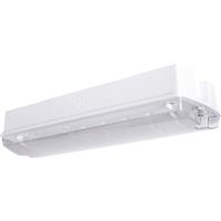 Integral LED IP65 IK08 Emergency Bulkhead 5W 250lm in White Polycarbonate