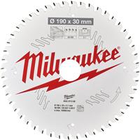 Milwaukee Circular Saw Blade 190 x 30mm 48T