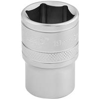 Draper Expert 6 Point 1/2 Inch Standard Socket 19mm Steel