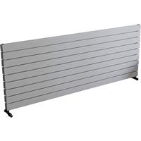 Ximax Oxford Duo Horizontal Designer Radiator 670 x 1800mm 6502Btu in White Steel