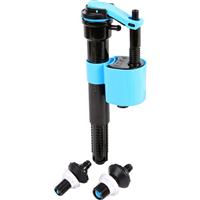 Viva Skylo Dual Entry Universal Fill Valve Plastic Shank in Black/Blue