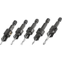 Trend CraftPro Quick Release Countersink Bit Set (5 Piece) Steel