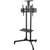 Thor Multifunction AV Trolley 70" in Black Steel