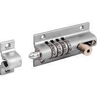 Squire 4 Combination Locking Bolt in Chrome