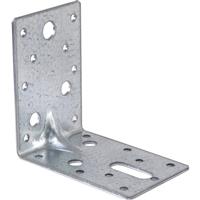 BPC Fixings Heavy Duty Angle Bracket Site Pack 90 x 90 x 60mm (1000 Pack) Galvanised Steel