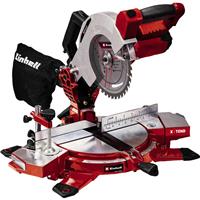 Einhell PXC 18V 210mm Cordless Mitre Saw Body Only in Red Plastic