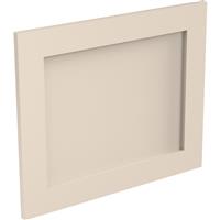 Kitchen Kit Flatpack Shaker Appliance Door Ultra Matt 490x596mm in Cashmere Mdf