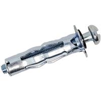 Unbranded Metal Cavity Anchor M5 x 37mm (100 Pk) in Silver Steel