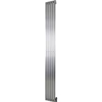 Aeon Lunar Designer Radiator 1800 x 240mm Btu 2380 in Brushed Stainless Steel