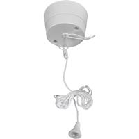 Crabtree Pullcord 2 Way in White Plastic