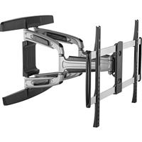 Thor Premium Dual Arm FM Tilt & Swivel TV Mount 80" in Black Steel/Aluminium