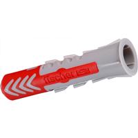 Fischer Duopower Nylon High Performance Plug 10 x 50mm (50 Pack) in Red/Grey