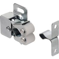 Unbranded Twin Roller Catch 27 x 33mm (10 Pack) in Zinc