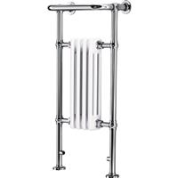 Made4Trade Traditional Towel Radiator 952 x 479mm 907 Btu in Chrome Mild Steel