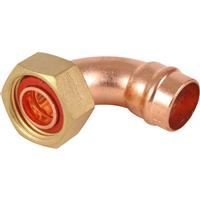 Made4Trade Solder Ring Bent Tap Connector 15mm x 1/2" in Copper