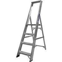 Lyte Ladders Lyte Industrial Platform Aluminium Step Ladder 4 Tread