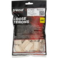 Trend Beechwood Loose Tenons 8 x 40mm (50 Pack)