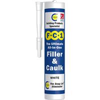C-Tec FC1 - The Ultimate All-In-One Filler & Caulk 310ml in White Plastic