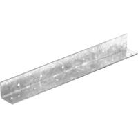 BPC Fixings Galvanised Holding Down Angle Plate 300 x 32 x 32mm Galvanised Steel